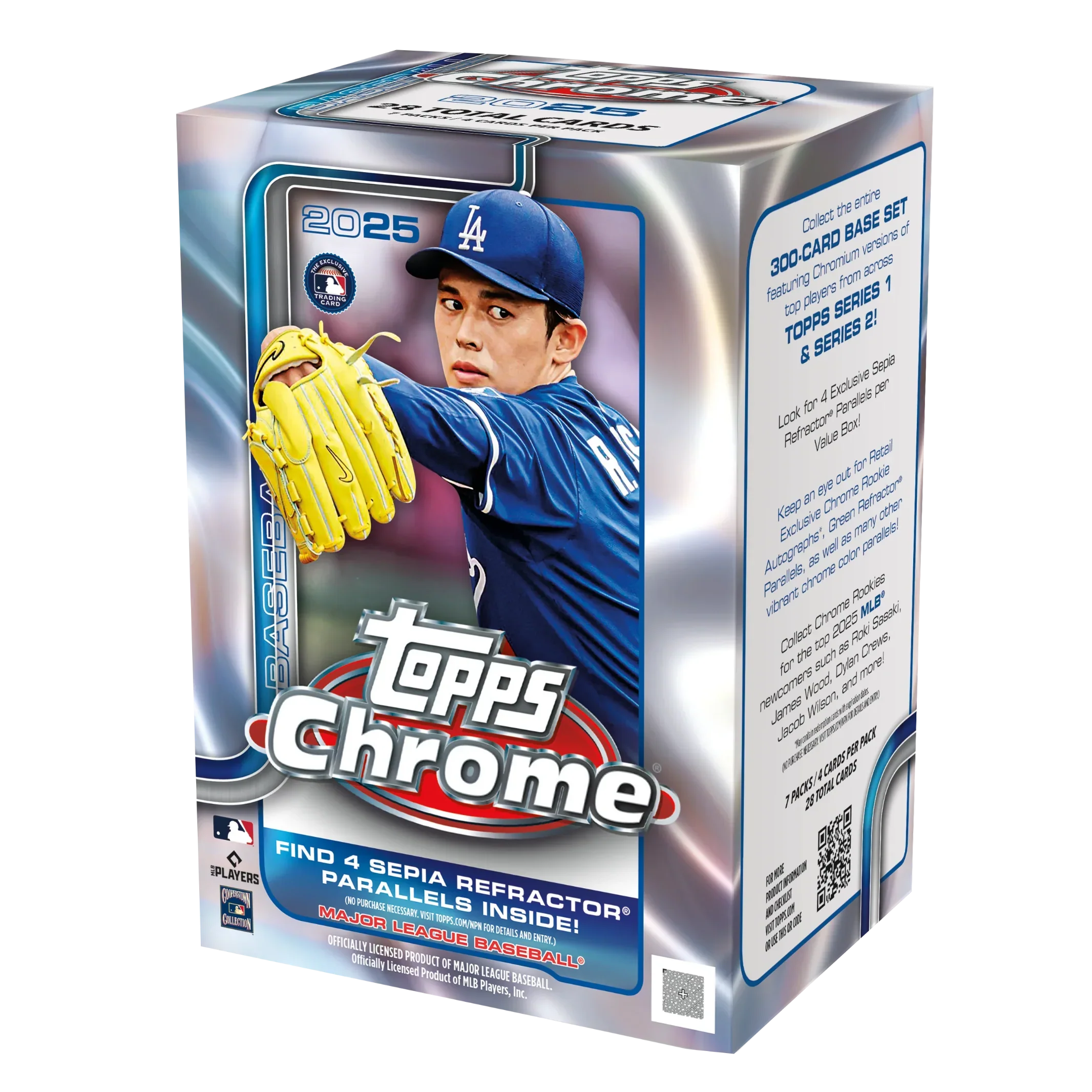 2025 Topps Chrome Baseball Blaster Box by Weram