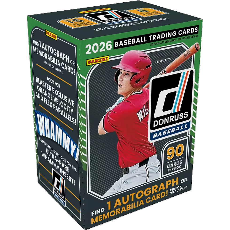 2026 Panini Donruss Baseball Blaster Box by Weram
