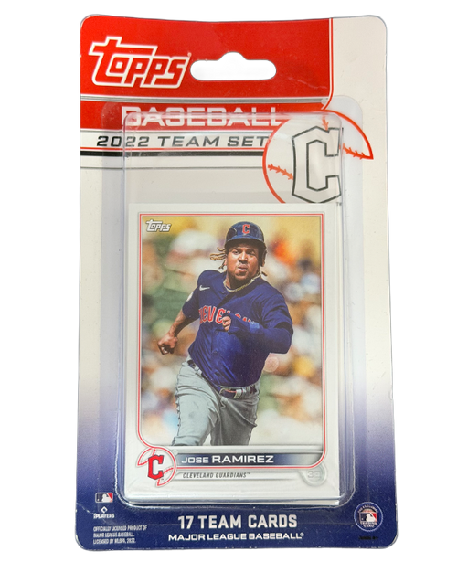 2022 Topps Baseball Team Set - Cleveland Indians by Weram